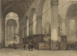 Kerkinterieur de Johannes Bosboom