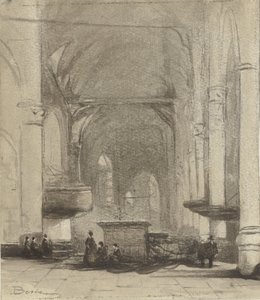 Kerkinterieur de Johannes Bosboom