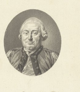 Retrato do engenheiro Cornelis Razoabilidade de Johannes Cornelis Mertens