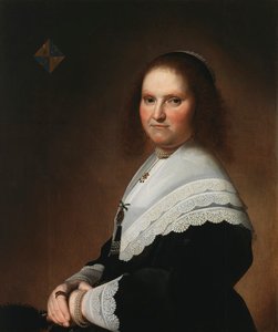 Retrato de Anna van Schoonhoven, 1645.