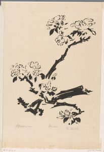 Appelbloesem (título original no objeto) de Johannes Frederik Engelbert ten Klooster (signed by artist)