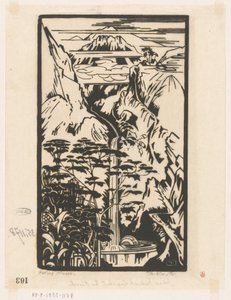 Helling Merapi (título original sobre o objecto) de Johannes Frederik Engelbert ten Klooster (signed by artist)