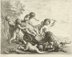 Putti com vagão