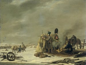 Bivouac em Molodechno, 3-4 de dezembro de 1812: Um episódio da retirada de Napoleão da Rússia de Johannes Hari