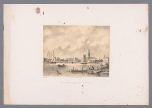 Voorzaan em Zaandam De Voorzaan em Zaandam (título no objeto)