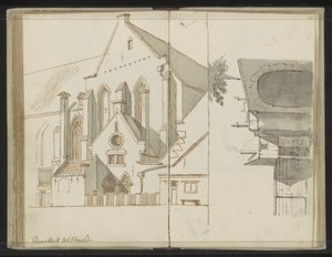 Igreja vizinha em Utrecht de Johannes Huibert Prins