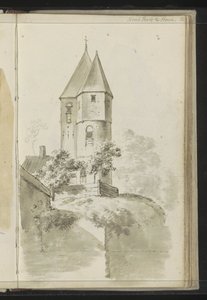 Torres do Noorderpoort em Hoorn de Johannes Huibert Prins