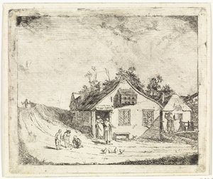 Duas casas em uma estrada