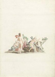 Diana e as suas ninfas de Johannes Jacobsz van den Aveele (attributed to)