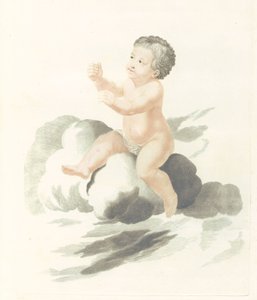 criança nua de Johannes Jacobsz van den Aveele (attributed to)
