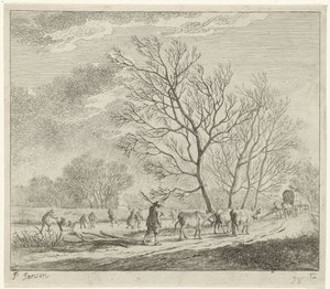 Paisagem de Inverno com vacas e patinadores
Dezembro
Os doze meses (título da série)
Desenhos coloridos dos 12 Meses (...) (título da série)