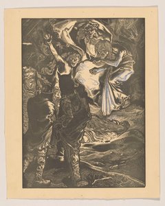 Macbeth e Banquo encontram-se com as três bruxas de Johannes Josephus Aarts