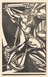 Moisés com as tábuas da lei de Johannes Josephus Aarts