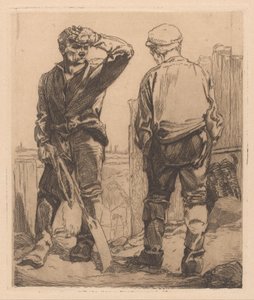 Dois trabalhadores de Johannes Josephus Aarts