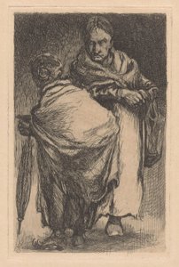 Duas mulheres de Johannes Josephus Aarts