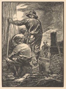 Quatro trabalhadores pela água de Johannes Josephus Aarts