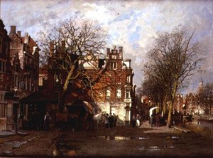 Vista de Capriccio da Cidade de Johannes Karel Christian Klinkenberg