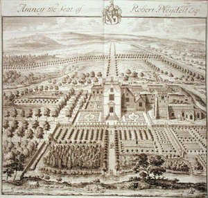 Amney, a Sede de Robert Pleydell, Esq. (gravura) de Johannes Kip