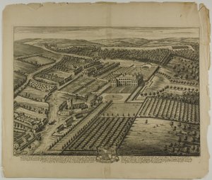 Londres, placa 31 da Illustrated Britannia de Johannes Kip