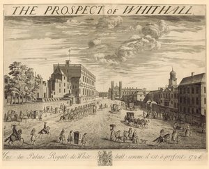 O Plano de Whitehall, 1724 de Johannes Kip