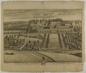 Whixley, placa 78 de Britannia Illustrata de Johannes Kip