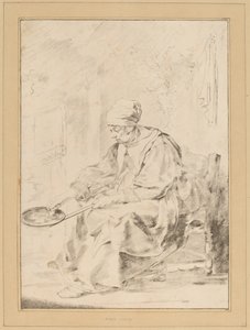 Mulher Panqueca, 1768. de Johannes Kornlein