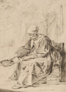 Mulher Panqueca, 1768. de Johannes Kornlein