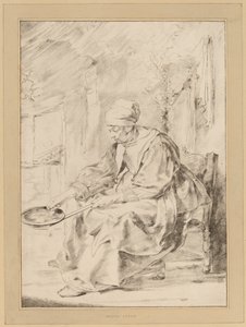Mulher Panqueca, 1768. de Johannes Kornlein