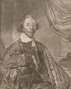 Retrato de um homem sentado, 1771. de Johannes Kornlein