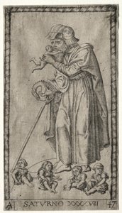 Saturno, 1547. de Johannes Ladenspelder