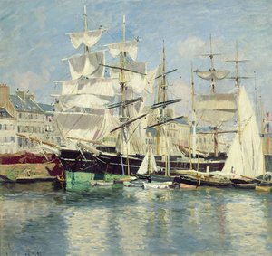 Quadrado - Riggers em Le Havre, 1886
