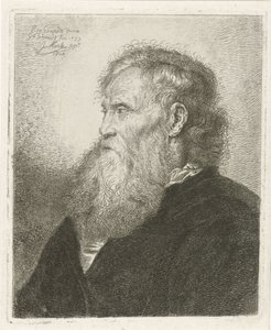 Retrato de um velho com barba