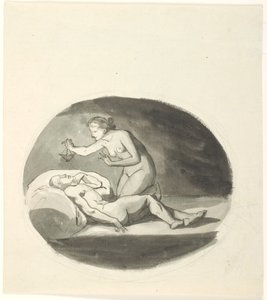 Psique e o Cupido adormecido