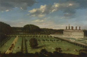 Uma vista de Bayhall, Pembury, Kent de Johannes Siberechts