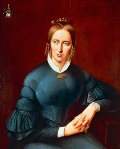 Retrato de Annette von Droste-Hulshoff (Munster de Johannes Sprick