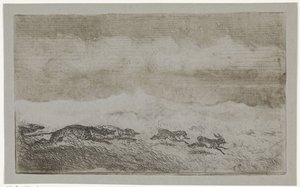 Caça à lebre de Johannes Tavenraat