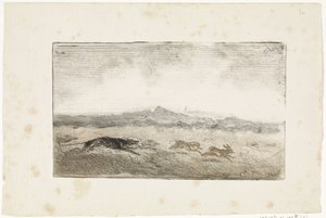 Caça à lebre de Johannes Tavenraat
