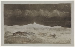 Caça à lebre de Johannes Tavenraat