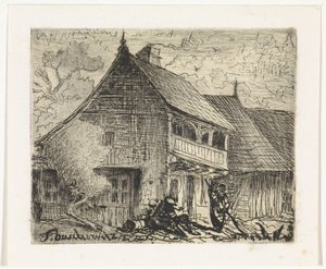 Casa de campo em Auschowitz na Boémia de Johannes Tavenraat