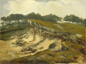 Escavação de areia de Johannes Tavenraat