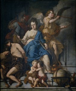Alegoria do Tratado de Ryswick, 1697 de Johannes Voorhout (I)