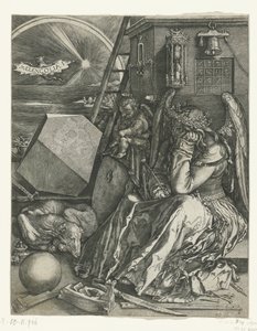 Melancholie
Melencolia I (título sobre o objecto)
