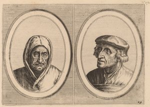 "Aecht Sonder-ziel" e "Heertje Al-te-mooy" de Johannes and Lucas van Doetechum after Pieter Bruegel the Elder