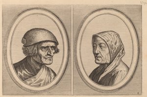 "Polite Goossen" e "Prijne Lecker-tants" de Johannes and Lucas van Doetechum after Pieter Bruegel the Elder