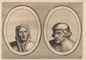 "Beveynsde Hil" e "Listighe Jorden" de Johannes and Lucas van Doetechum after Pieter Bruegel the Elder