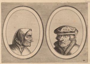"Buyltje On-versaed" e "Waerner Alwayst-meer" de Johannes and Lucas van Doetechum after Pieter Bruegel the Elder