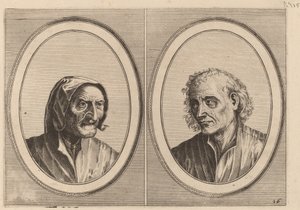 "Foockel Frons-muyl" e "Pietje Hard-loop" de Johannes and Lucas van Doetechum after Pieter Bruegel the Elder