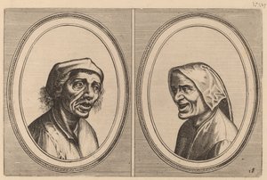 "Goe Geurtjen" e "Kribbighe Babbe" de Johannes and Lucas van Doetechum after Pieter Bruegel the Elder