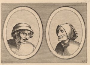 "Keesje Licht-hart" e "Verblinde Swaen" de Johannes and Lucas van Doetechum after Pieter Bruegel the Elder