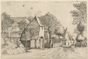Estrada da Vila com Poço de Johannes and Lucas van Doetechum after the Master of the Small Landscapes